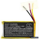JBL Tune 225 TWS Charging Case Replacement Battery, 3.7V, 350mAh, Li-Polymer 3