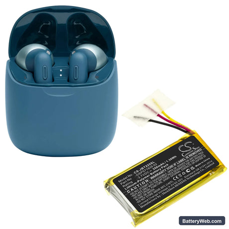 JBL Tune 225 TWS Charging Case Replacement Battery, 3.7V, 350mAh, Li-Polymer 5