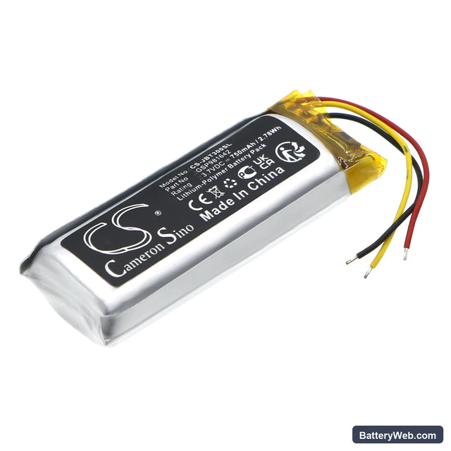JBL TUNE Beam Charging Base Replacement Battery, 3.7V, 750mAh, Li-Polymer 1