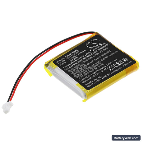 JBL T600 BT Replacement Battery, 3.7V, 600mAh, Li-Polymer 1