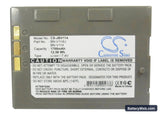 JVC GR-DVP3 Replacement Battery, 7.4V, 1700mAh, Li-ion 5