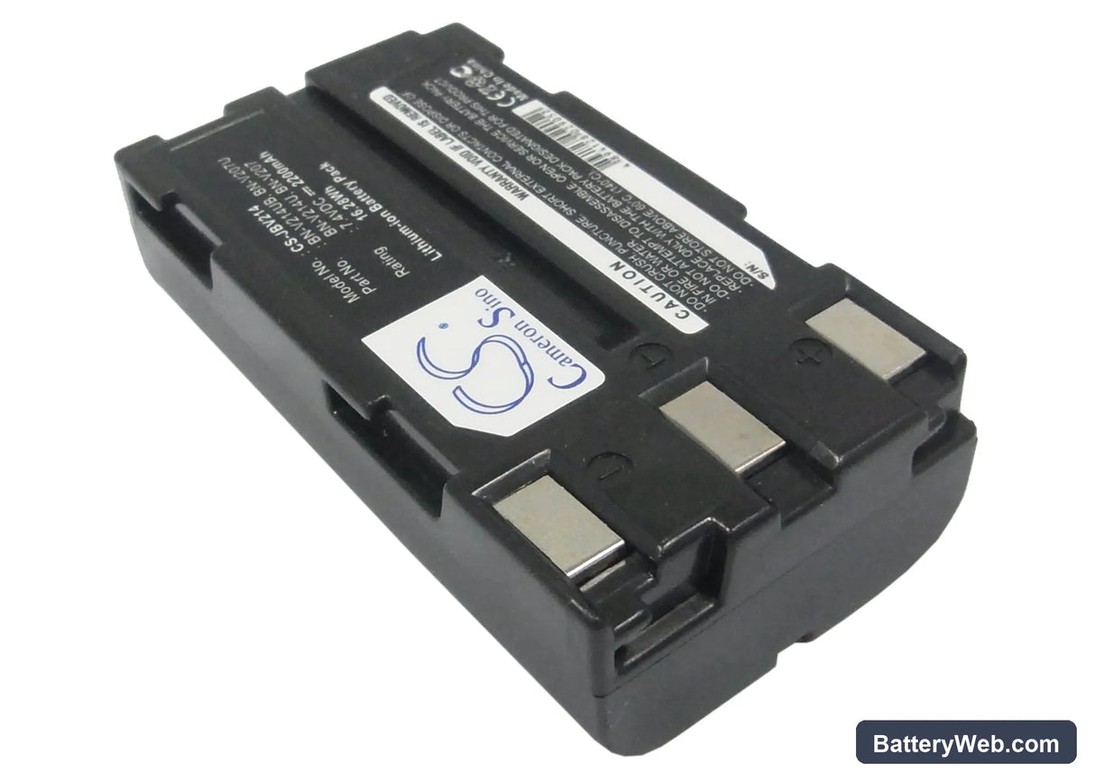 JVC GR-DVL40 Replacement Battery, 7.4V, 2200mAh, Li-ion 2