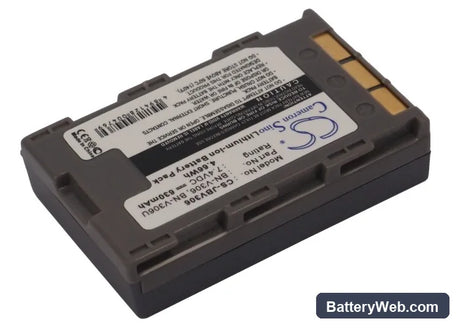 JVC GR-DVX34K Replacement Battery, 7.4V, 630mAh, Li-ion 2