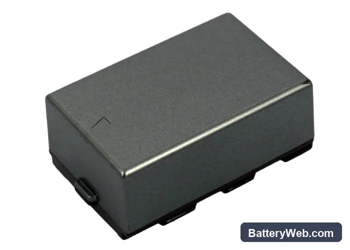 JVC GR-DVX707EG Replacement Battery, 7.4V, 1260mAh, Li-ion 3