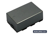 JVC GR-DVX707EG Replacement Battery, 7.4V, 1260mAh, Li-ion 3
