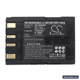 JVC GR-DV5000 Replacement Battery, 7.4V, 1100mAh, Li-ion 5