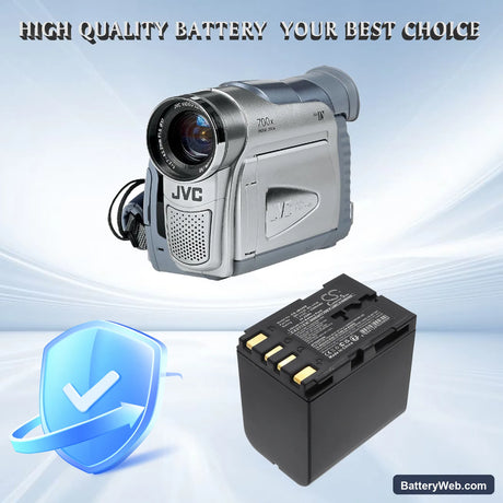 JVC CU-VH1 Replacement Battery, 7.4V, 3300mAh, Li-ion 6
