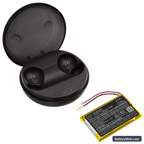 JBL Free Charging Case Replacement Battery, 3.7V, 1350mAh, Li-Polymer 5