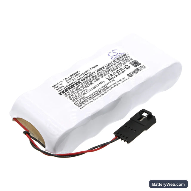 JOHNSON Controls Metasys Replacement Battery, 6V, 1500mAh, Ni-CD 1