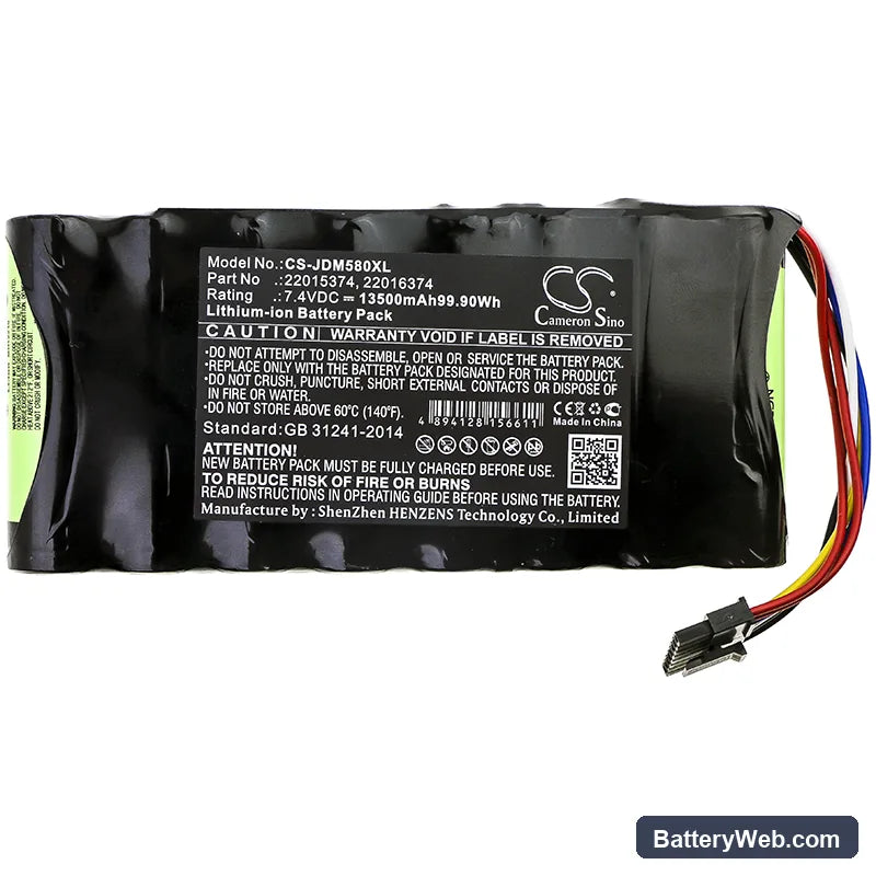 Viavi JDSU Optical Time Domain Reflectometer Replacement Battery, 7.4V, 13500mAh, Li-ion 3
