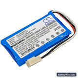Jablocom GDP-04 Replacement Battery, 3.7V, 1300mAh, Li-ion 1