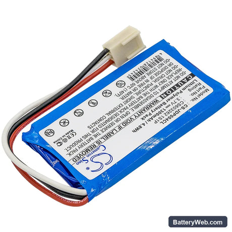 Jablocom GDP-04 Replacement Battery, 3.7V, 1300mAh, Li-ion 2