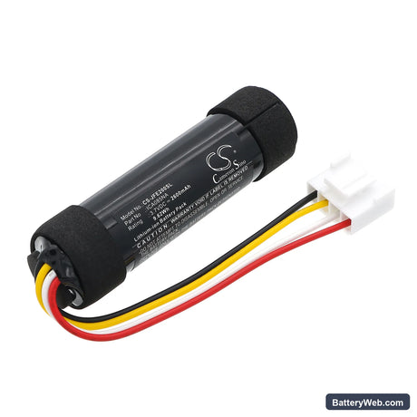JBL Flip Essential 2 Replacement Battery, 3.7V, 2600mAh, Li-ion 1