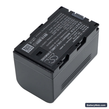 JVC GY-HMQ10 Replacement Battery, 7.4V, 5200mAh, Li-ion 3