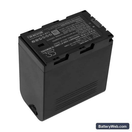 JVC Replacement Battery, 7.4V, 7800mAh, Li-ion 2