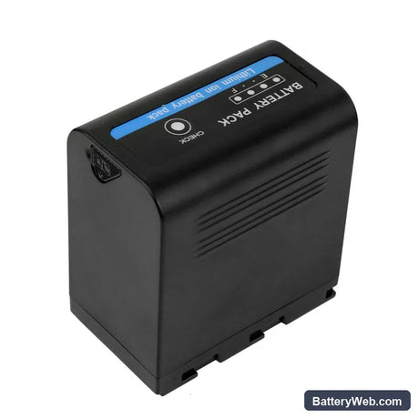 JVC GY-HMQ10 Replacement Battery, 7.4V, 7800mAh, Li-ion 4