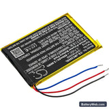 JBL Clip 2 Replacement Battery, 3.7V, 800mAh, Li-Polymer 2
