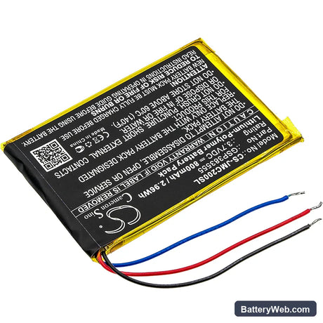 JBL Clip 2 Replacement Battery, 3.7V, 800mAh, Li-Polymer 2