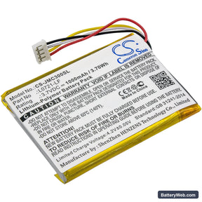 JBL Clip 3 Replacement Battery, 3.7V, 1000mAh, Li-Polymer 1