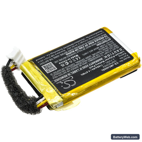 JBL Clip 4 Replacement Battery, 3.7V, 1100mAh, Li-Polymer 2