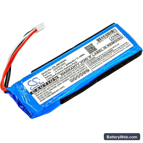 JBL Flip 3 Replacement Battery, 3.7V, 3000mAh, Li-Polymer 1