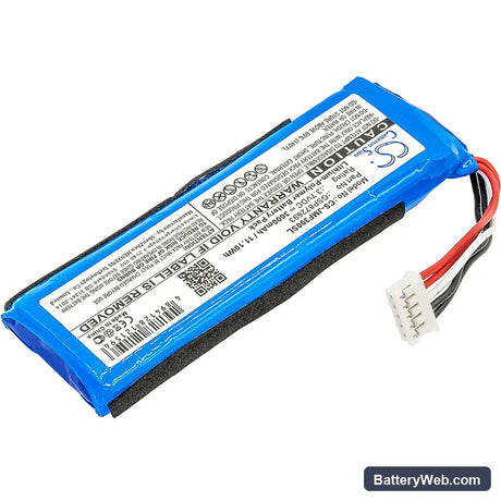 JBL Flip 3 Replacement Battery, 3.7V, 3000mAh, Li-Polymer 2
