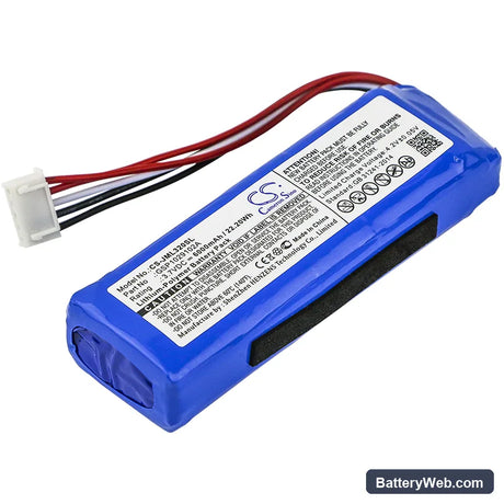 JBL Charge 3 2016 Replacement Battery, 3.7V, 6000mAh, Li-Polymer 1