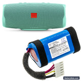 JBL Charge 4 Replacement Battery, 3.7V, 7800mAh, Li-ion 6