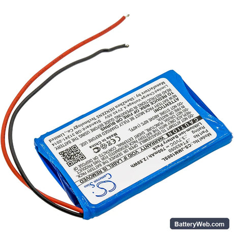 JBL Synchros E40BT Replacement Battery, 3.7V, 700mAh, Li-ion 2