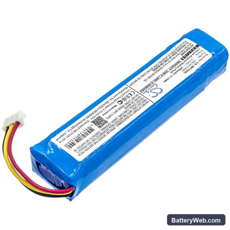 JBL Pulse 1 Replacement Battery, 3.7V, 3000mAh, Li-Polymer 2