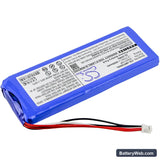 JBL Pulse 2 Replacement Battery, 3.7V, 6000mAh, Li-Polymer 2