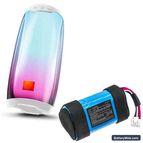 JBL Pulse 4 Replacement Battery, 3.7V, 10200mAh, Li-ion 6