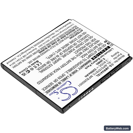Jio JMR541 Replacement Battery, 3.8V, 2200mAh, Li-ion 2
