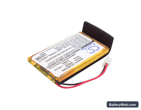 JAY transmitter ERUS Replacement Battery, 3.7V, 700mAh, Li-Polymer 2