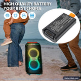 JBL PartyBox Club 120 Replacement Battery, 7.4V, 5000mAh, Li-ion 7
