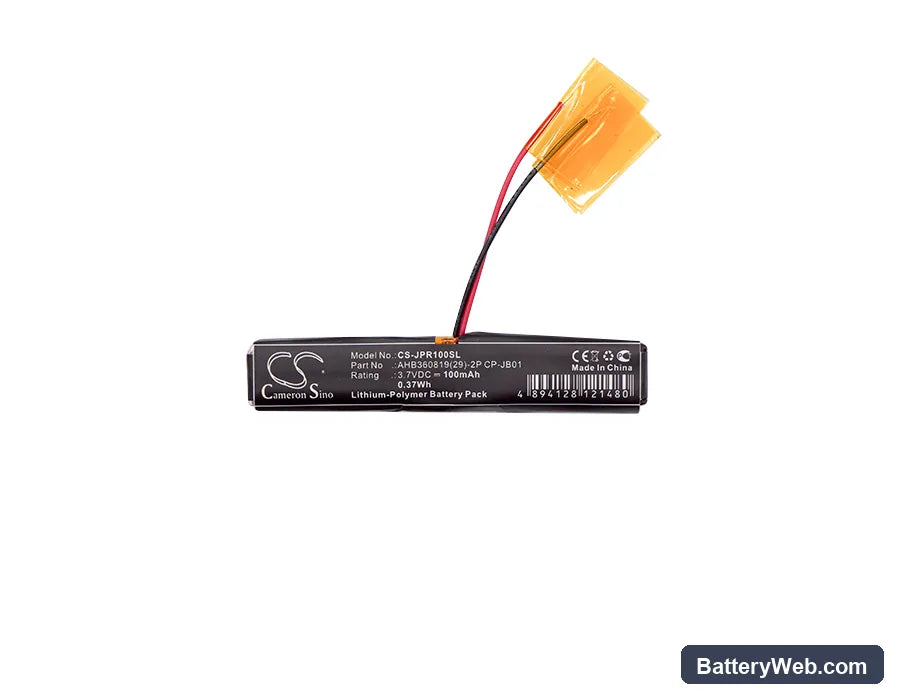 Jabra Wave Replacement Battery, 3.7V, 100mAh, Li-Polymer 5