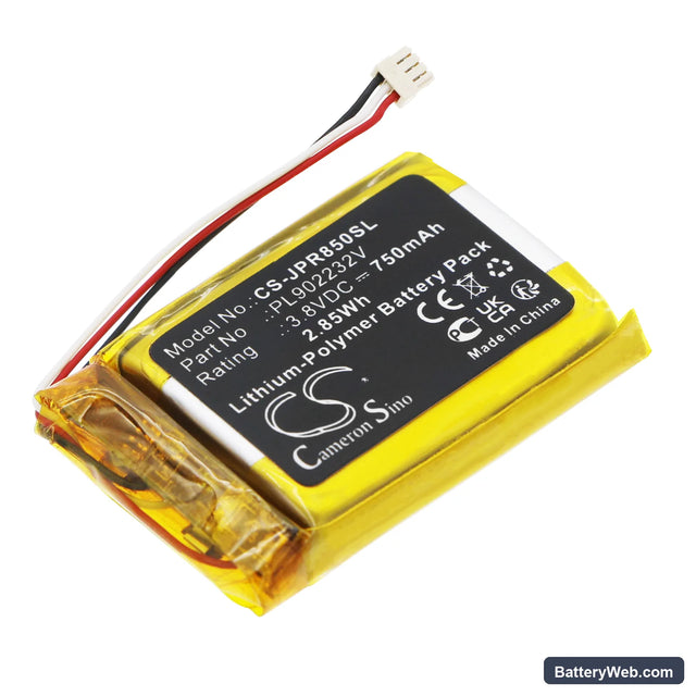 Jabra Elite 85t Charging Case Replacement Battery, 3.8V, 750mAh, Li-Polymer 1
