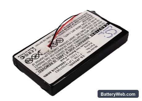 HP Jornada 520 Replacement Battery, 3.7V, 1800mAh, Li-ion 2