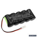 Jaeger Apnoescreen Replacement Battery, 6V, 3000mAh, Ni-CD 1