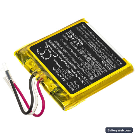 Jabra Solemate Replacement Battery, 3.7V, 1000mAh, Li-Polymer 2