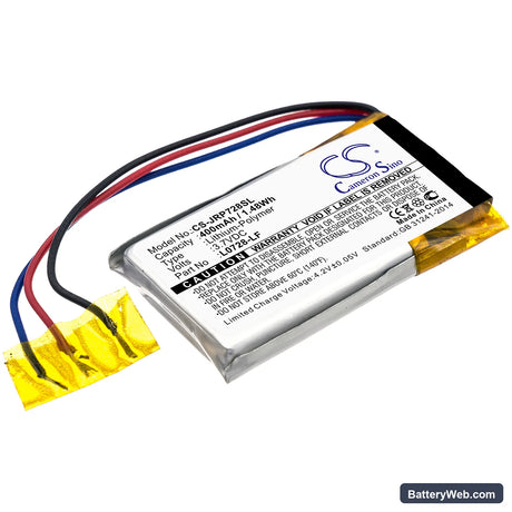 JBL JR POP Replacement Battery, 3.7V, 400mAh, Li-Polymer 1