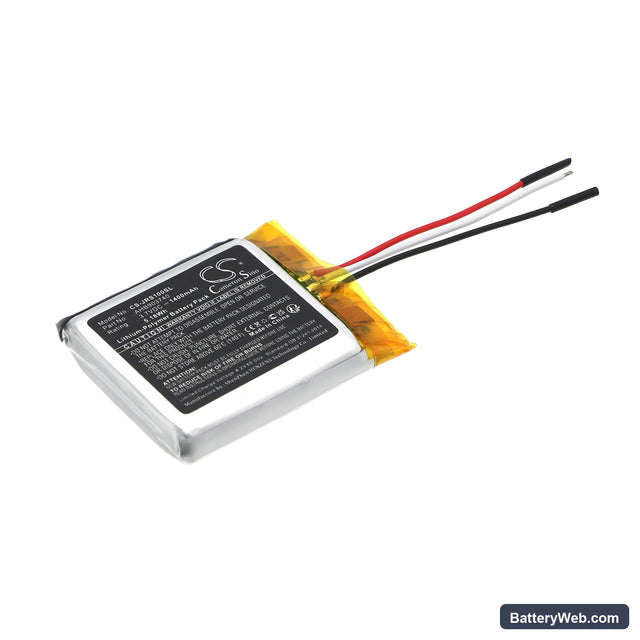 Jabra HFS100 Replacement Battery, 3.7V, 1400mAh, Li-Polymer 1