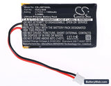 JVC SP-AD70 Replacement Battery, 3.7V, 1500mAh, Li-Polymer 5