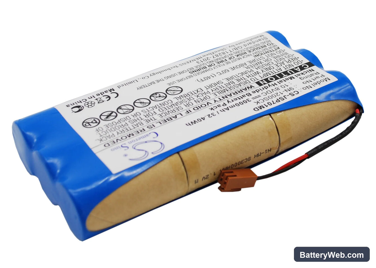 JMS OT-701 Replacement Battery, 10.8V, 3000mAh, Ni-MH 3