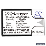 Beghelli SLV20 Replacement Battery, 3.7V, 1200mAh, Li-ion 3