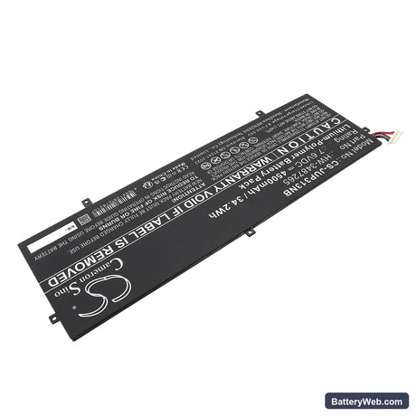 TrekStor Primebook C11 Replacement Battery, 7.6V, 4500mAh, Li-Polymer 2
