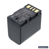 JVC GR-D796 Replacement Battery, 7.4V, 1600mAh, Li-ion 2