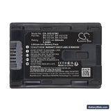 JVC GZ-HD620 Replacement Battery, 3.7V, 890mAh, Li-ion 5