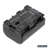 JVC GZ-HD620 Replacement Battery, 3.7V, 1200mAh, Li-ion 2