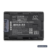 JVC GZ-HD620 Replacement Battery, 3.7V, 2700mAh, Li-ion 5